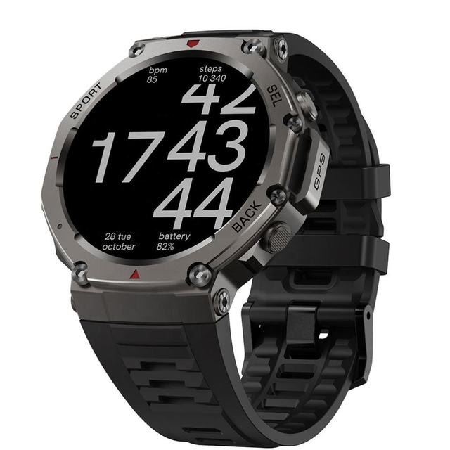 2025 GPS Outdoor Sport Smart Watch Heart Rate Blood Oxygen BT Call 1.43inch AMOLED Screen 5ATM Waterproof Reloj Smartwatch DM58