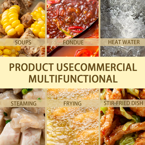 Cocina electromagnética cóncava de 3500W, cocina de inducción para el hogar, uso independiente para utensilios de cocina de fondo plano, disponibles - Product Image 6