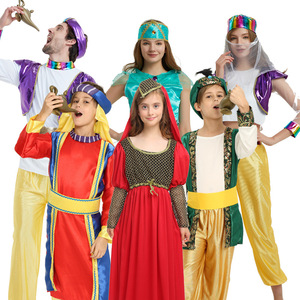 Children Qatar Prince Princess Cosplay Costume Fashion Prince Dubai United Arab Emirates Performs Costume Arab <strong>Aladdin</strong> <strong>Clothes</strong> - Product Image 4