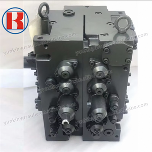 YUNKI Original pour vanne de commande hydraulique KMX32N/B45015C en acier pour ensemble de vanne de commande principale d'excavatrice SY215-9 - Product Image 4