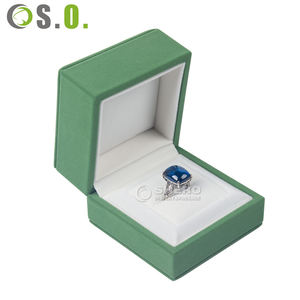 High-Grade Velvet Jewelry <b>Box</b> Ring/<b>Necklace</b> Storage Elegant <b>Gift</b> <b>Box</b> Packaging - Product Image 1