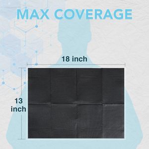 Bavaglini Dentali Monouso Impermeabili, Vari Colori, Materiale Composito Carta+PE, 33x45cm, 2/3 Strati - Product Image 2