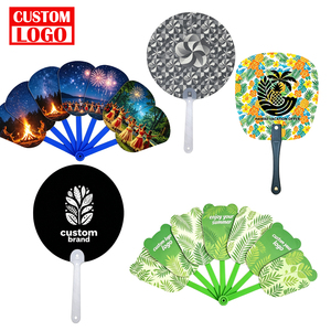 Abanico <span class=keywords><strong>de</strong></span> <span class=keywords><strong>Mano</strong></span> Portátil con Varillas, Logotipo Personalizado Impreso para Regalos, Regalos Económicos para Eventos, Abanico <span class=keywords><strong>de</strong></span> <span class=keywords><strong>Mano</strong></span> <span class=keywords><strong>de</strong></span> Plástico al por Mayor - Product Image 1