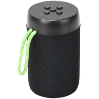 Enceinte Portable Sans Fil - Bluetooth 5.3 Étanche IPX7 5W Basses Puissantes TF/USB AUX LED RGB Batterie 18650 Commande Vocale Extérieur Téléphone