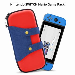 Estuche de cristal de Material EVA duradero con temática de <span class=keywords><strong>Mario</strong></span> y juego de película protectora Kit de bolsa de almacenamiento con para Nintendo para Switch OLED Game - Product Image 5