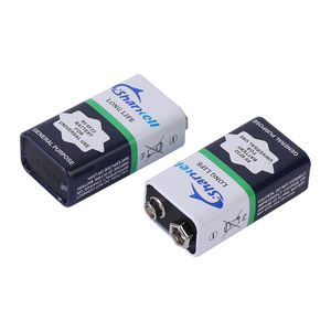 Sharxell 하이 퀄리티 6f22 드라이 셀 9v 무선 마이크에 대한 비 충전식 배터리 - Product Image 2