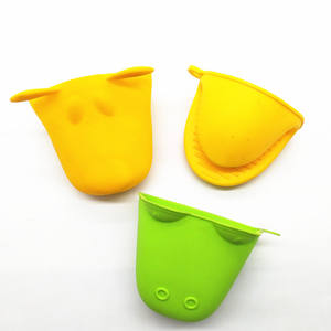 حار بيع أدوات مطبخ فرن صغير قفازات سيليكون مقاومة للحرارة الطبخ قرصة قفازات بوثولدير المطبخ الطبخ و الخبز - Product Image 3