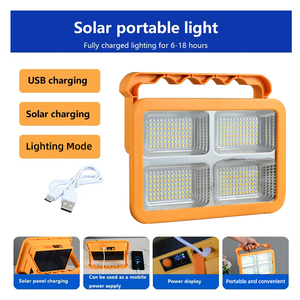 Lámpara de mano de iluminación multifuncional portátil para el hogar al aire libre con atenuación infinita y luz de Camping de larga duración - Product Image 2