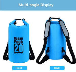 Sac étanche flottant en PVC pour activités nautiques PT Wholesale <span class=keywords><strong>Ocean</strong></span> Pack 2l 3l 5l 10l 15l 20l 30l – Sac à dos étanche <span class=keywords><strong>Ocean</strong></span> Pack - Product Image 3