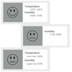 Termómetro Higrómetro Digital LCD, Medidor Electrónico de Temperatura y Humedad <span class=keywords><strong>para</strong></span> Interiores, Sensor, Estación Meteorológica <span class=keywords><strong>para</strong></span> el Hogar - Product Image 5