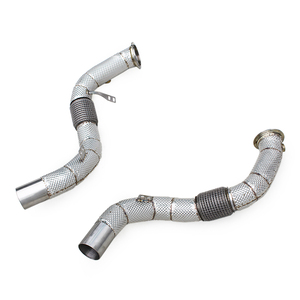 Custom Stainless Steel Downpipe Exhaust Pipes for BMW M550/M550i G30/N63 4.4TT 2017-2022 Racing Exhaust System Free Flow Pipe - Product Image 1