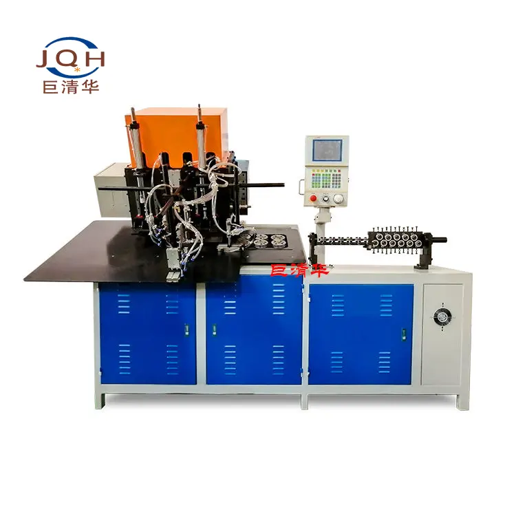 2D CNC Iron Wire Bender Aço Carbono Flat Bar Rolling Bending Butt Máquina de solda Malha Square Metal Bender With Welder