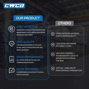 Wholesale CWCD R Series Helical Bevel <strong>Gearbox</strong> R27/R37/R47/R67 AC Geared Motor Hard Tooth Inline Double Shafts Helical <strong>Reducer</strong> - Product Image 5