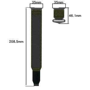 <span class=keywords><strong>Bracelet</strong></span> boucle en nylon pour <span class=keywords><strong>Apple</strong></span> <span class=keywords><strong>Watch</strong></span> Band <span class=keywords><strong>Bracelet</strong></span> en tissu respirant pour 44mm 40mm 4 5 Se 6 7 8 Ultra Correa Tailles 44mm 40mm - Product Image 4