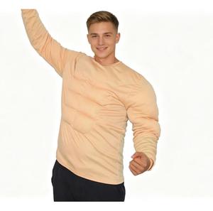 Nouveau Costume de Musculation pour <span class=keywords><strong>Homme</strong></span> Adulte, T-shirt Musculaire, Tenue de Performance d'Halloween - Product Image 1