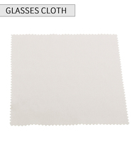 Lunettes en microfibre à double face, lot de pièces, tissu de nettoyage doux, pour lunettes