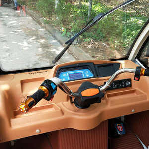 Tricycle électrique <span class=keywords><strong>pour</strong></span> 3 personnes avec différentiel 3 roues moyeu arrière moteur cadre en acier <span class=keywords><strong>pour</strong></span> handicapés - Product Image 2