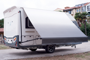 Auvent de camping en aluminium de luxe Soleflex, imperméable, manuel, durable, pour <span class=keywords><strong>caravane</strong></span>, camping, extérieur, enrouleur, rétractable, camping-car, fourgon pour le stationnement - Product Image 3