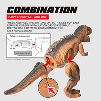Jouets de dinosaures robots réalistes 2,4 GHz, marche, danse, dinosaures télécommandés, Tyrannosaurus Rex, jouets de dinosaures télécommandés pour enfants