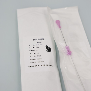 महत्वपूर्ण देखभाल पालतू जानवरों के मालिकों के लिए यूरेथ्रल नली पिटल डिजाइन के साथ पु सामग्री बिल्ली कैथीटर पशु चिकित्सा उपकरण - Product Image 3