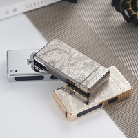 Briquet à arc à double flamme Tyce-C de charge portable avec affichage numérique des briquets de puissance et de points d'impulsion pour les voyages en plein air à la maison