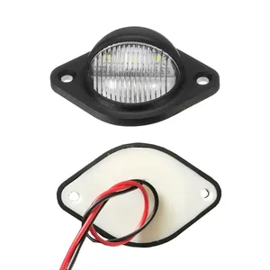Lampe de <span class=keywords><strong>plaque</strong></span> d'<span class=keywords><strong>immatriculation</strong></span> à 3 LED pour voiture, camion, SUV, remorque, fourgonnette, éclairage de marchepied, éclairage de dôme, éclairage de chargement - Product Image 5