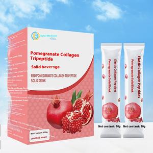 Bevanda in Polvere Personalizzata al Collagene Tripeptidico di Melograno Rosso OEM Integratore Nutrizionale per Adulti Vitamina Ginseng Vegetale - Product Image 4