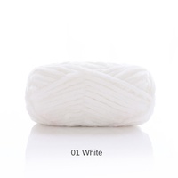 Fil à chaussures en velours doré Ruyi Bird pour crochet DIY transfrontalier, fait main pour laine grossière teinte, boule de laine pour le commerce extérieur