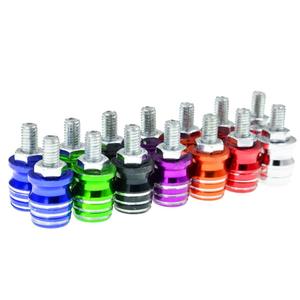 Tornillos de Modificación para Motocicleta, Tornillos para Placa de Matrícula en Forma de Copa de Vino de Colores - Product Image 5