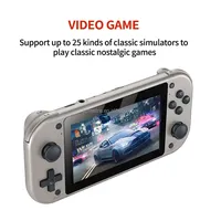 Nouvelle console vidéo rétro portable M17 prise en charge de l'écran de 4 pouces multi-langues WI-FI Connect 64GB Console de jeu portable classique
