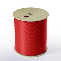 Cable de Alarma contra Incendios FPLR de Cobre Desnudo Trenzado de 4.00mm² 2C, Blindado, PVC LSZH, para Sistema de Seguridad, Resistente al Fuego, Certificado CE UL