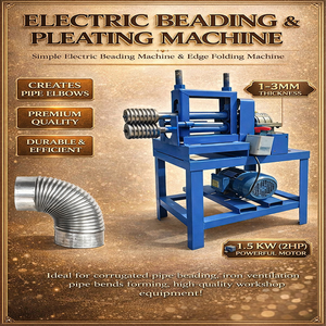 Máquina Eléctrica <span class=keywords><strong>de</strong></span> Bajo Costo para Plegado y Rebordeado <span class=keywords><strong>de</strong></span> Láminas, Máquina <span class=keywords><strong>de</strong></span> Presión <span class=keywords><strong>de</strong></span> Bordes Eléctrica para Acero Inoxidable y Aluminio, Máquina <span class=keywords><strong>de</strong></span> Grabado en Relieve - Product Image 5