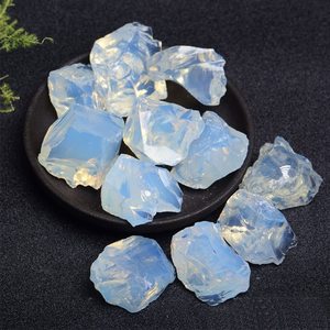 Đá Opal thô tự nhiên, đá quý thô, hình dạng không đều, dùng làm đồ thủ công, chữa bệnh Reiki, trang trí nhà cửa, bể cá - Product Image 1