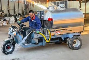 Carreta Alimentadora de Terneros de Alta Calidad con Batería, <span class=keywords><strong>Taxi</strong></span> de Leche para Terneros con Función de Pasteurización y Agitación - Product Image 3