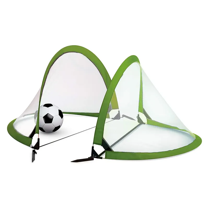 post portable foldable football accessories soccer ball Nets training equipment balls door pop up goal