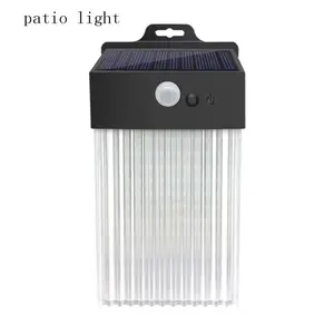 Solar Lamp 50 leds Solar Light with 3 modes For Outdoor Garden Wall Yard Fence Balcony LED Security Lighting