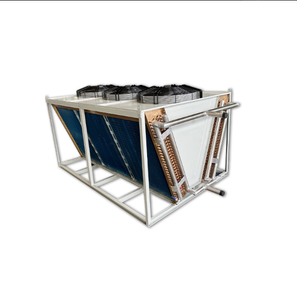 Aidea Industrial Dry Cooler Water Fan Tube Fin Heating Radiator Dry Air Cooler 380V Operating Voltage Cooling Function Coil