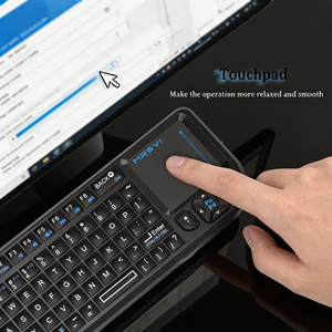 Mini Tastiera Wireless con Touchpad Integrato, Tasti Retroilluminati Ricaricabili, BT 5.0, Tastiera Multimediale per Xbox, PS4, Mac, Windows - Product Image 3