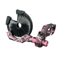 Support de flèche à contact total TP830, camouflage noir, pour tir à l'arc à poulies, accessoires métalliques de protection