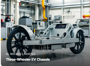 บริการประกอบยานยนต์ไฟฟ้าตามสั่ง ชิ้นส่วน EV โครงสร้างแชสซี การรวมโครงสร้างที่แม่นยำ การผลิตแบบ OEM ODM - Product Image 2