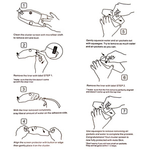XXUN <span class=keywords><strong>ricambi</strong></span> <span class=keywords><strong>moto</strong></span> Cluster protezione antigraffio pellicola salvaschermo per <span class=keywords><strong>BMW</strong></span> G310R G310GS 2017-2020 - Product Image 6