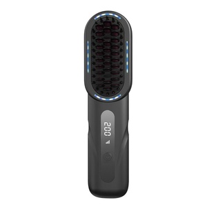 หวีแปรงผมตรงแบบไร้สาย ร้อนเร็ว พกพาสะดวก - Product Image 3