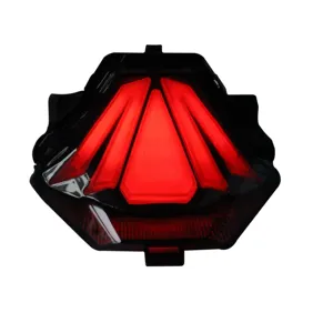 Y15zr lc150 mx king exciter 150 R25 R3 feux arrière de <span class=keywords><strong>moto</strong></span> LED feu arrière intégré clignotant lampe de frein pour accessoires <span class=keywords><strong>YAMAHA</strong></span> - Product Image 1