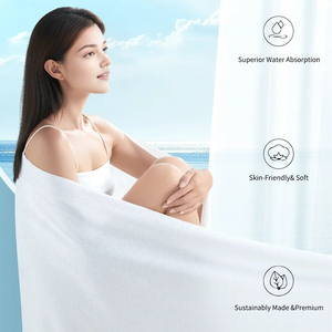 80gsm dày nén không dệt khăn tắm nhanh khô dùng một lần nhỏ gọn khăn Viscose cho du lịch nhà - Product Image 4