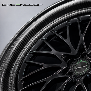 Rines de Aleación Forjados GL 18 19 20 Pulgadas, Negro Brillante, Cóncavos Profundos, para <span class=keywords><strong>Ford</strong></span> <span class=keywords><strong>Mustang</strong></span> Shelby GT500, PCD 5x114.3, Rines Personalizados Muscle - Product Image 6
