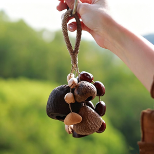 Hot Sale Nut Shell Wind Chime Bell for Yoga Meditation Sound Healing Instrument Home Decor <b>Car</b> Pendant Hanging <b>Ornament</b> - Product Image 3