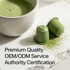 Origin Matcha <b>Green</b> Tea Pods - Farm-to-Cup Ceremonial Grade Capsules ODM Service - Product Image 1
