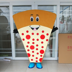 Costume de poupée publicitaire pour performance ambulante, modèle dessin animé, pour frites, hamburgers, pizzas, avec vêtements mignons et flexibles - Product Image 3