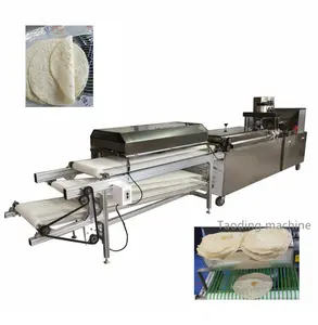 professional cube small commercial bread making machines production line naan roti arabic machine pita bread machinery china
