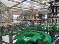 Machine de remplissage industrielle pour boissons, eau pure, alcool, gel, shampoing et liquides visqueux avec PLC, engrenages et emballage en verre